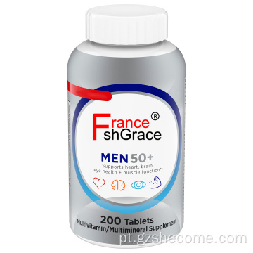 Multivitamina com Vitamina D3 B Vitaminas Comprimentos de Zinco